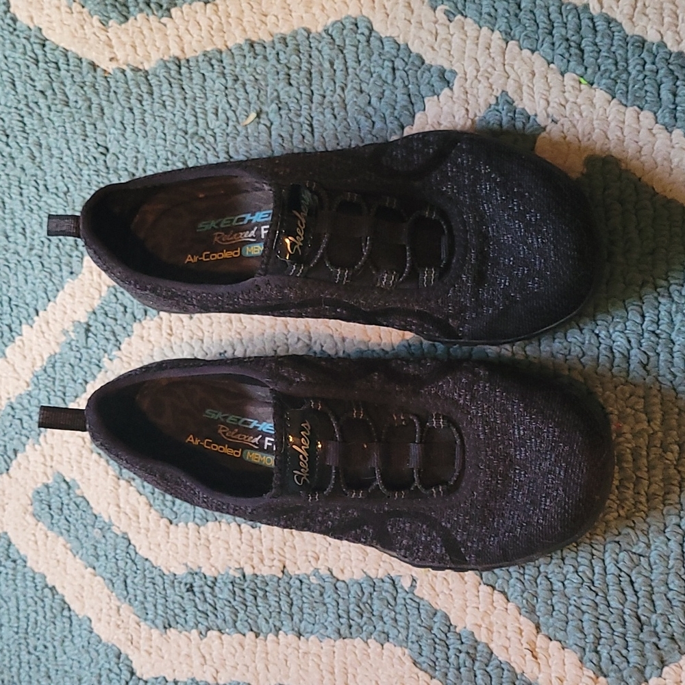 Skechers Relaxed Fit Memory Foam Slip On Sneakers